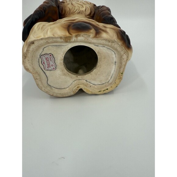 Norleans Cocker Spaniel Bank Puppy Ceramic Dog Bank Figurine Vintage Collectible - Picture 13 of 16